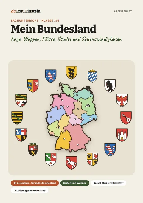 Paket: Mein Bundesland, Klasse 3/4